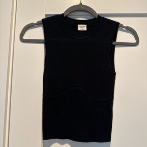 Abercrombie & Fitch Black Tank Top